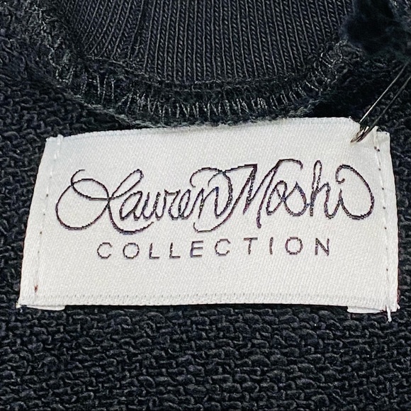 LAUREN MOSHI COLLECTION LIPS NEW WITH TAGS KNIT SWEATER LACE-UP SIDES SIZE SMALL - Picture 4 of 16
